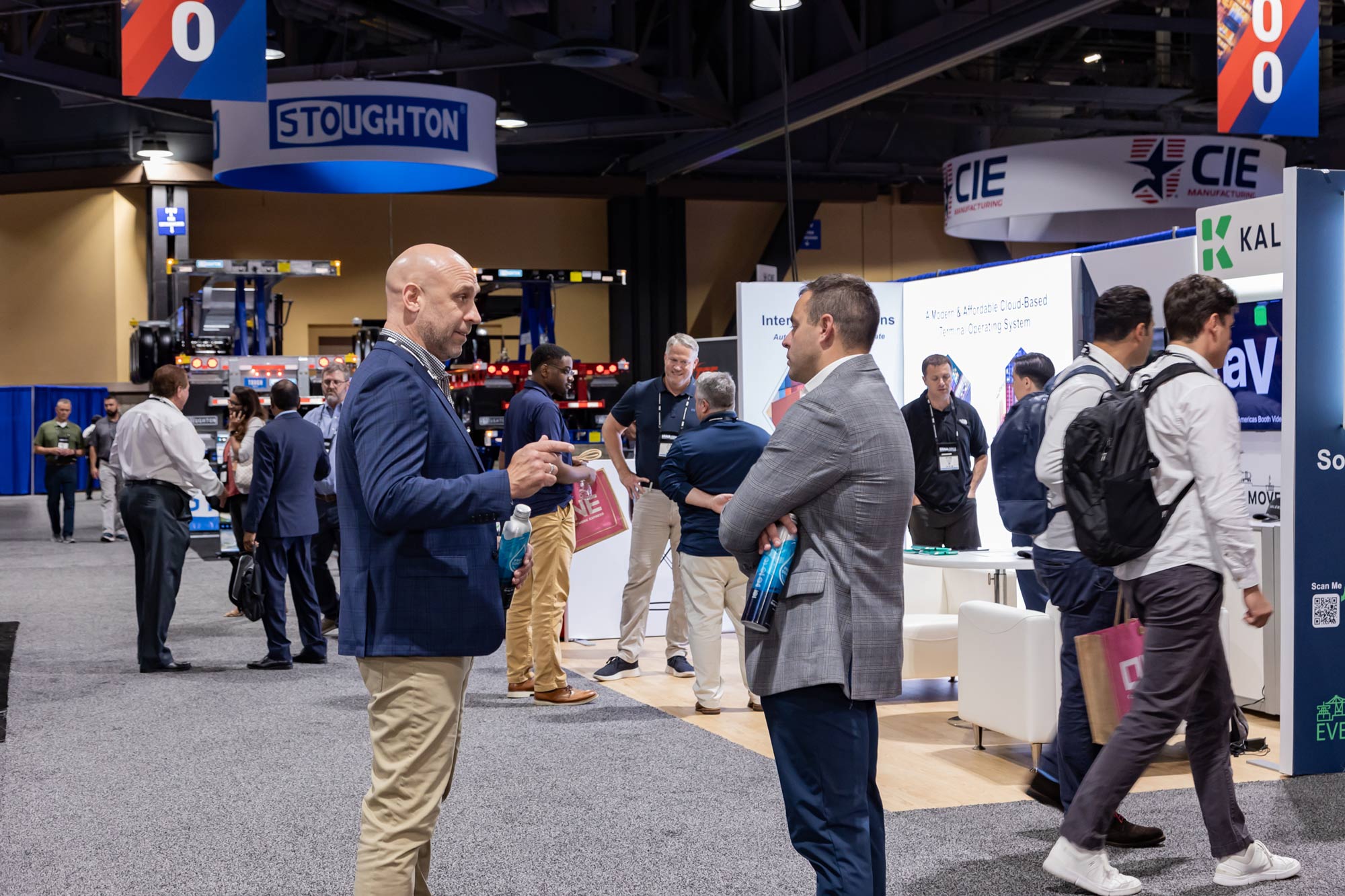 Booth interaction
